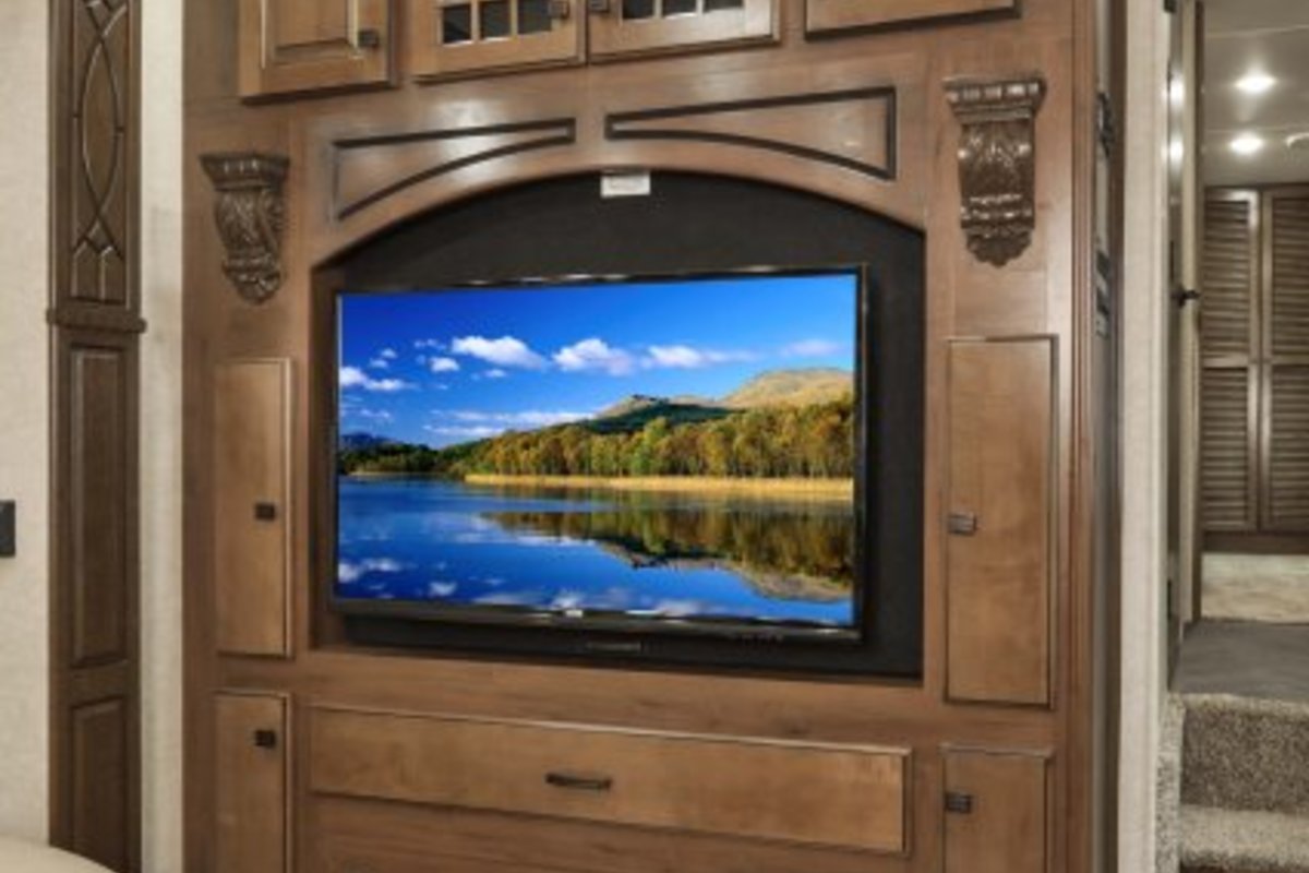 2014 Heartland Gateway 3300 ML Tan White Brown, 7