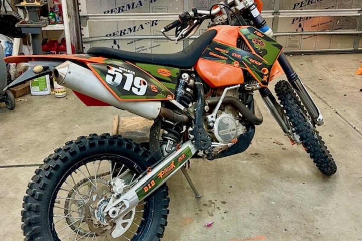 2007 KTM 400xcw, 0