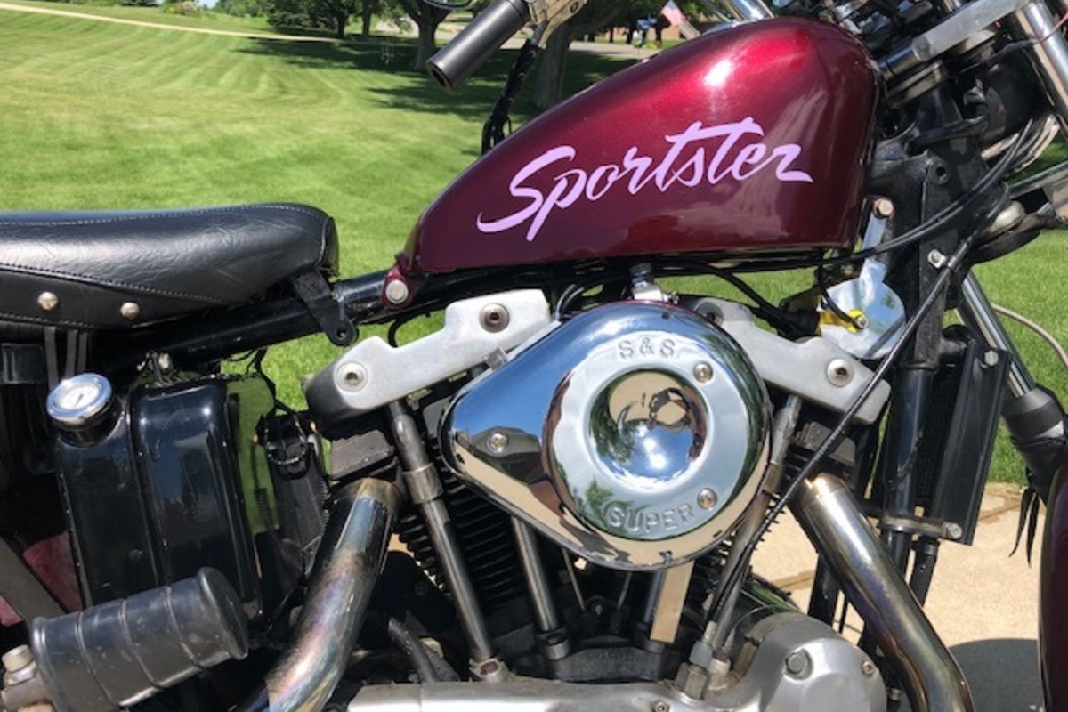 1974 XLCH Sportster, 5