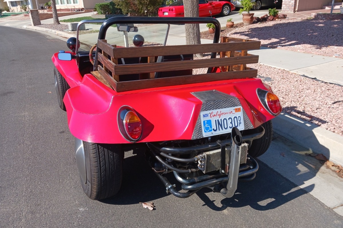 1971 Volkswagen Manx Dune Buggy Wood stake bed, 3