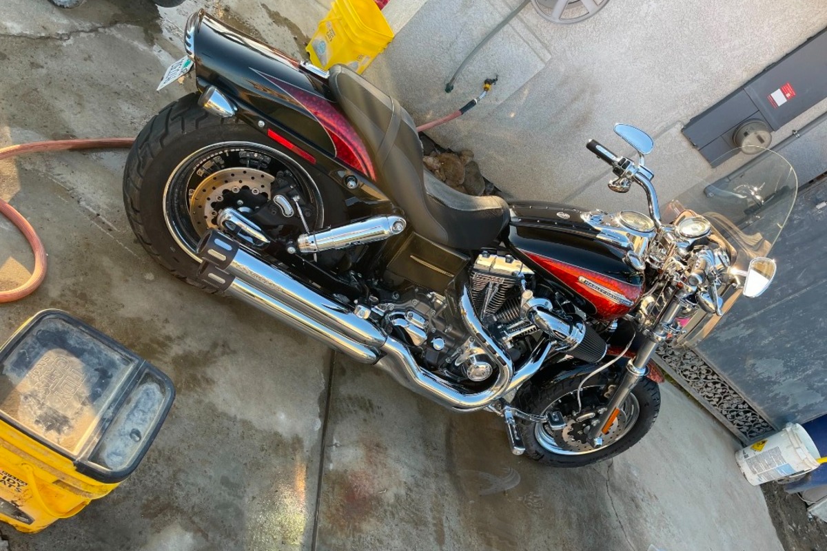 2009 HarleyDavidson FXDFSE CVO DYNA FAT BOB in Bakersfield, CA