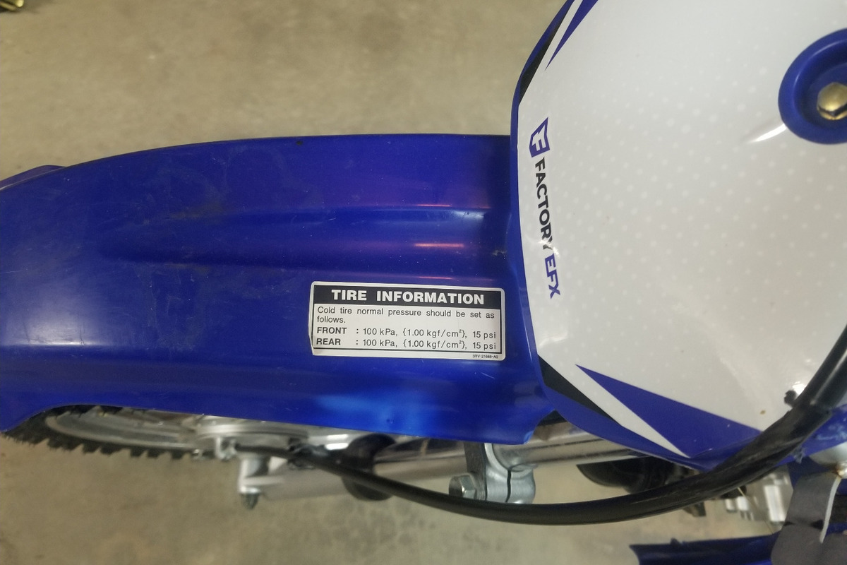 2001 Yamaha TTR-90, 0