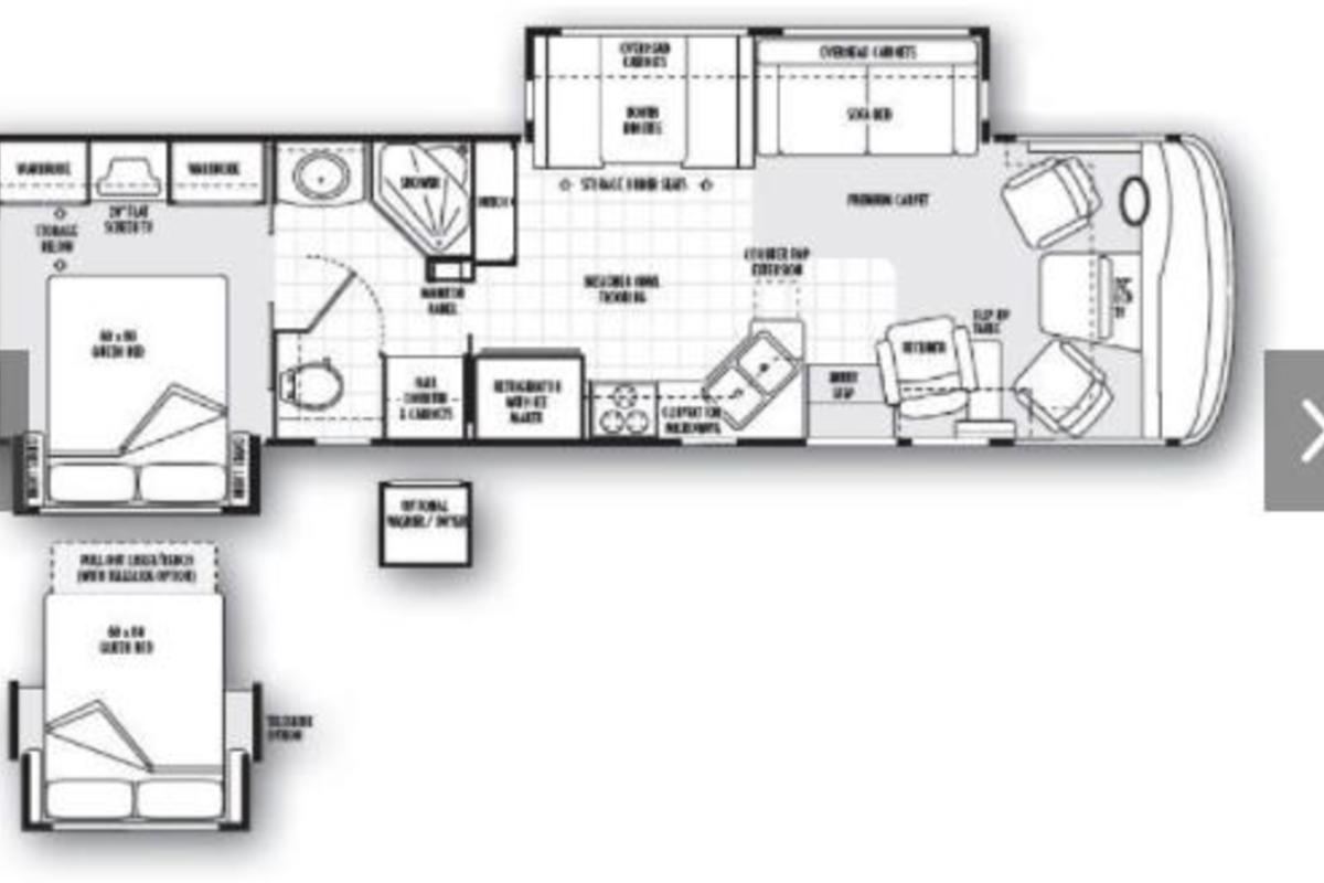 2008 National RV Dolphin DL35C, 2