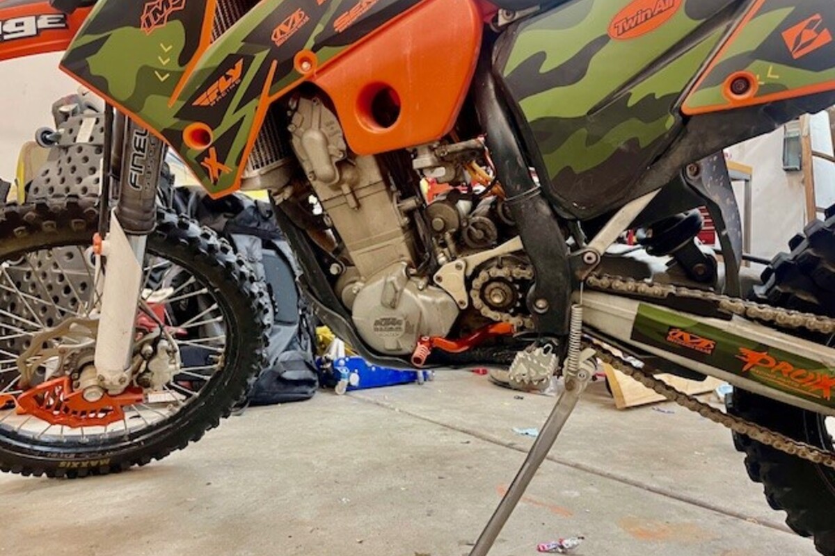 2007 KTM 400xcw, 1