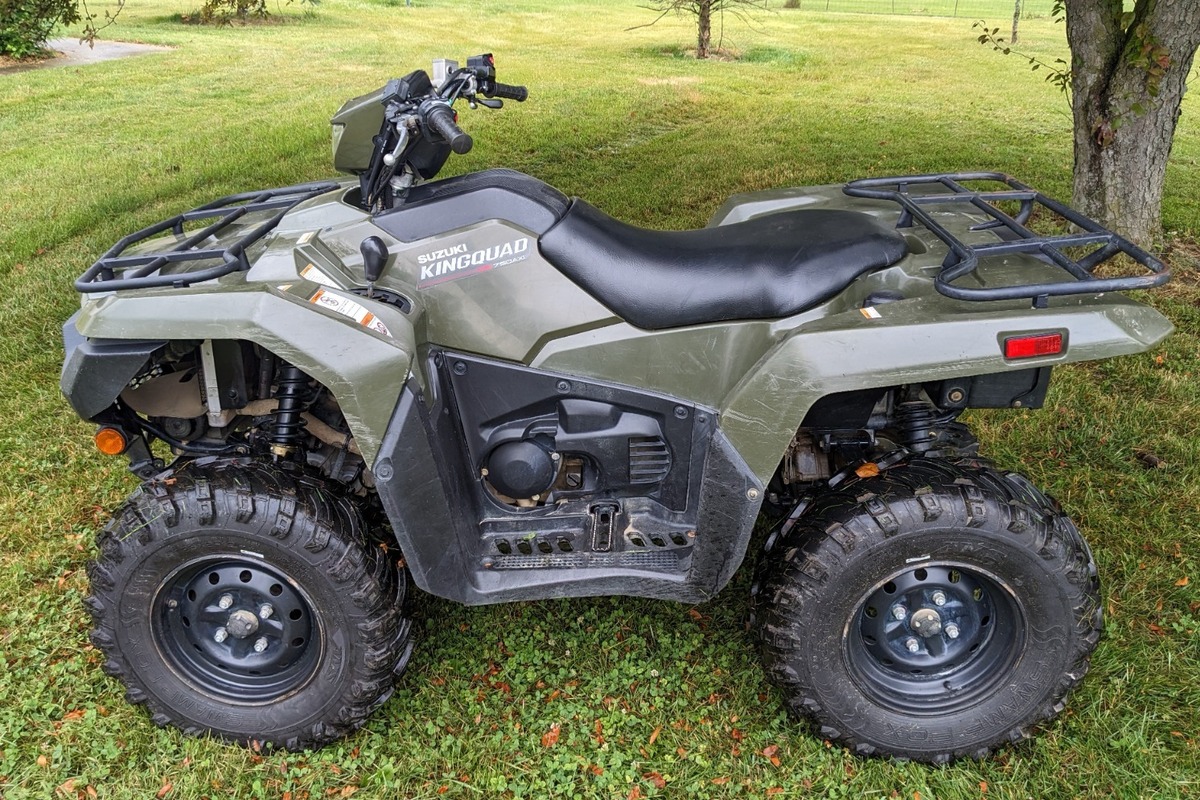 2020 Suzuki King quad 750, 0