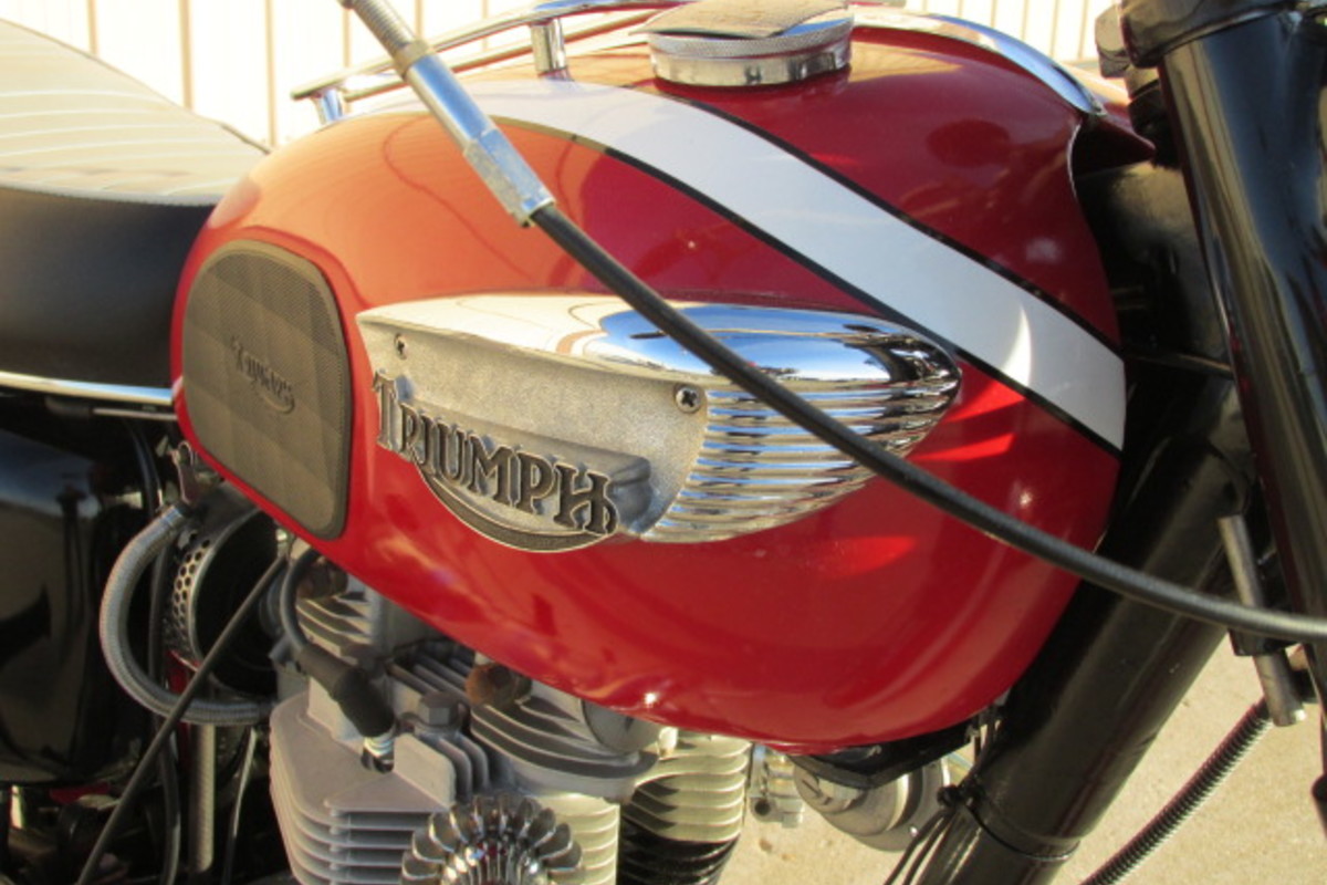 1966 Triumph Tiger 650cc, 7
