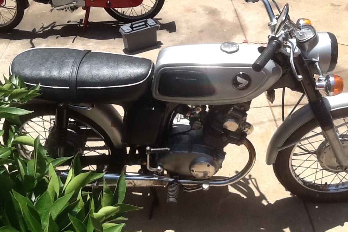 1968 Honda SS125a, 2