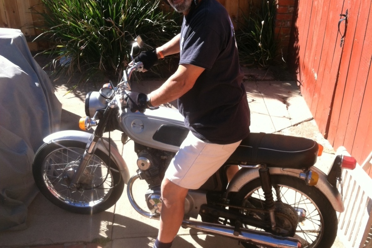 1968 Honda SS125a, 5