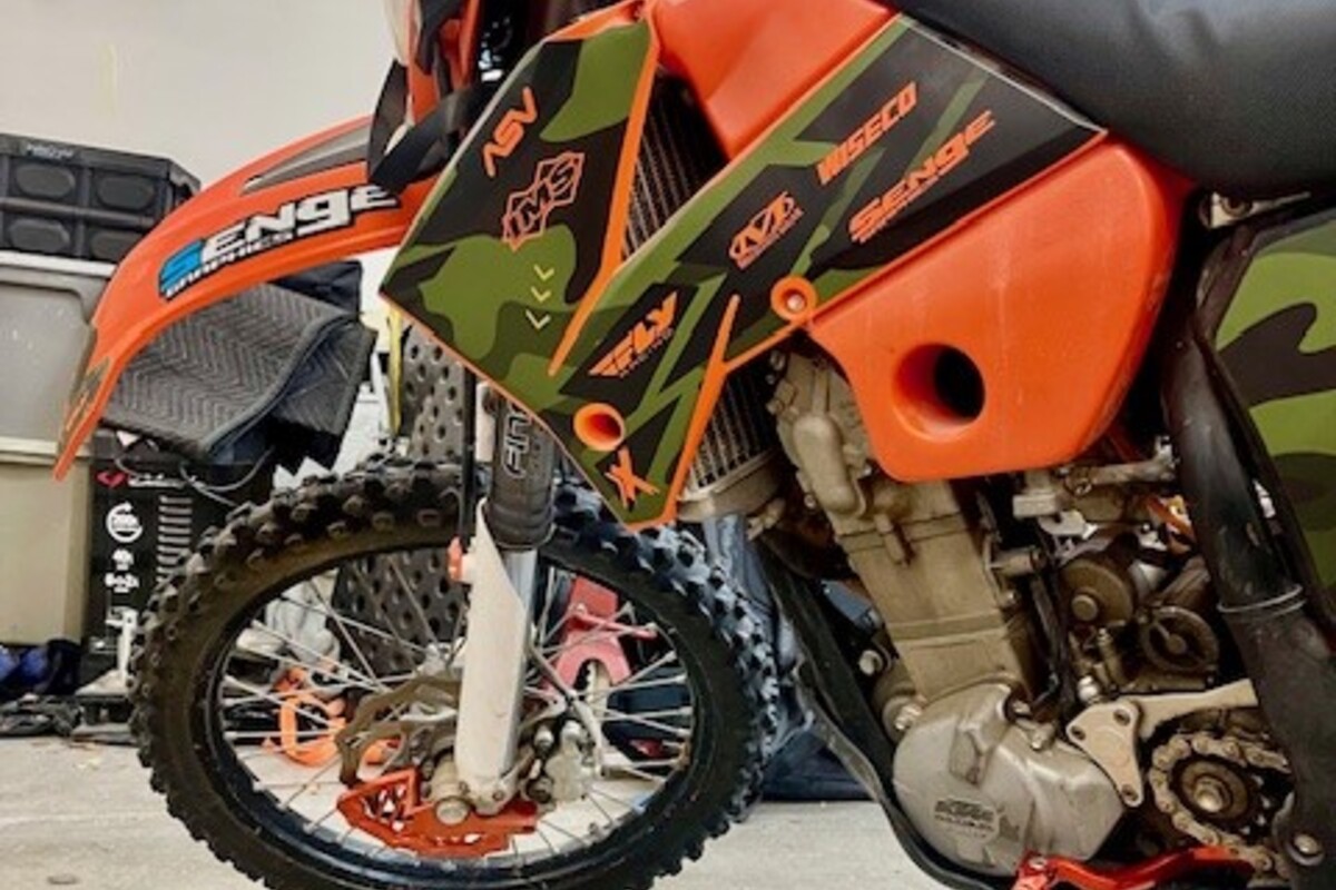 2007 KTM 400xcw, 2