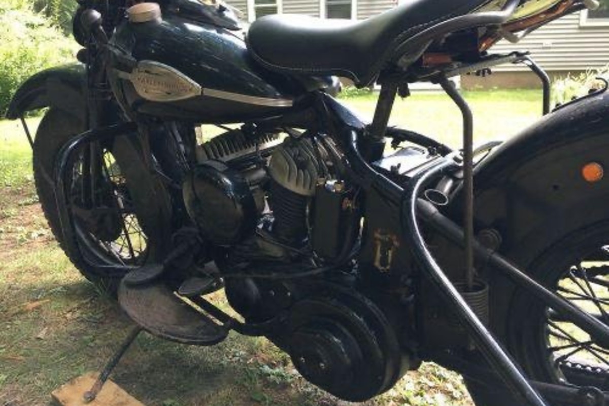 1946 Harley-Davidson WL45, 2