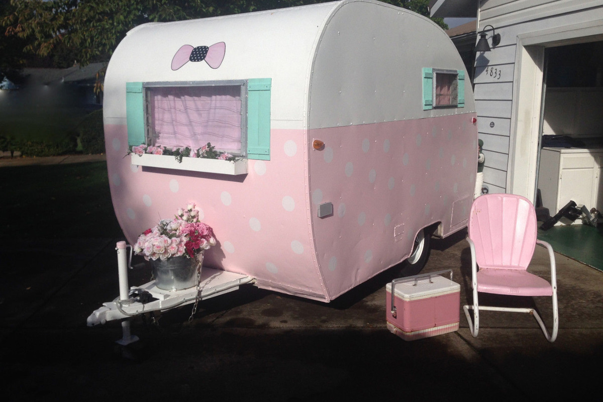 1948 Aljoa vintage trailer Model 12, 1