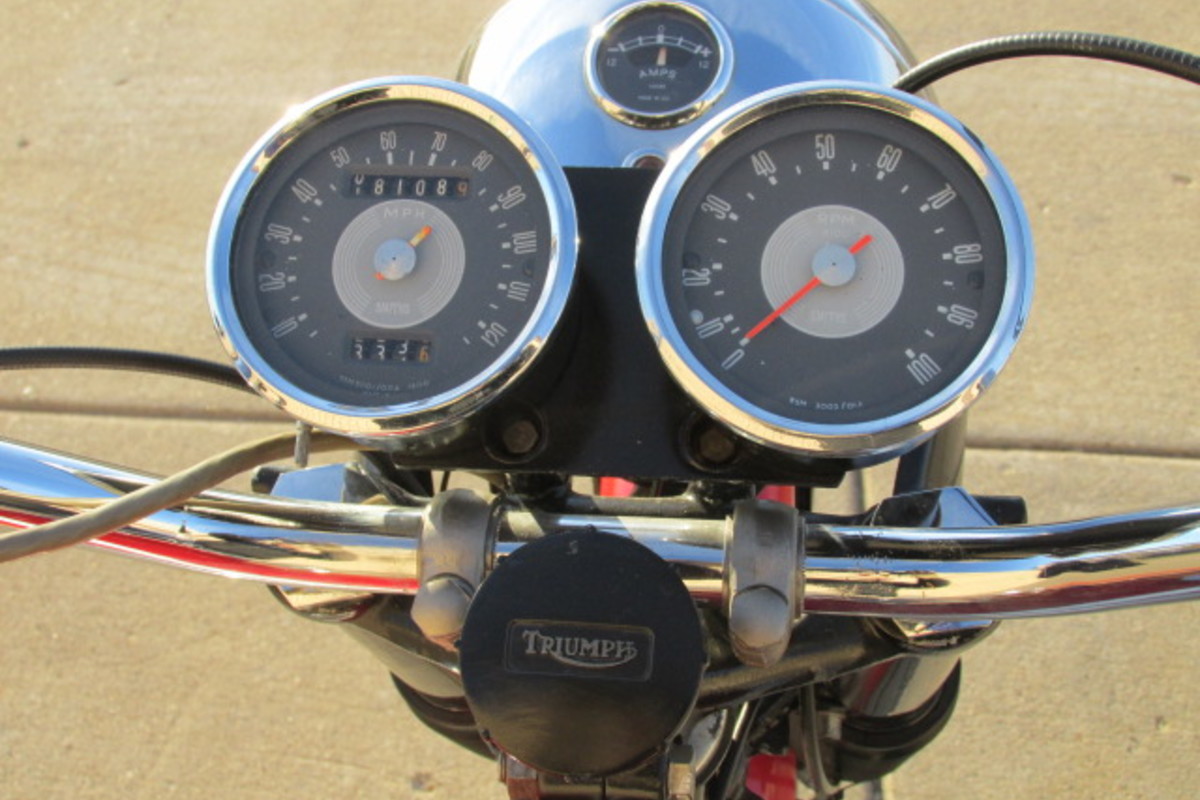 1966 Triumph Tiger 650cc, 8
