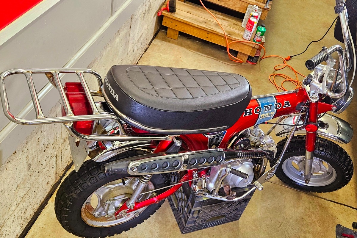 1972 Honda CT70, 4