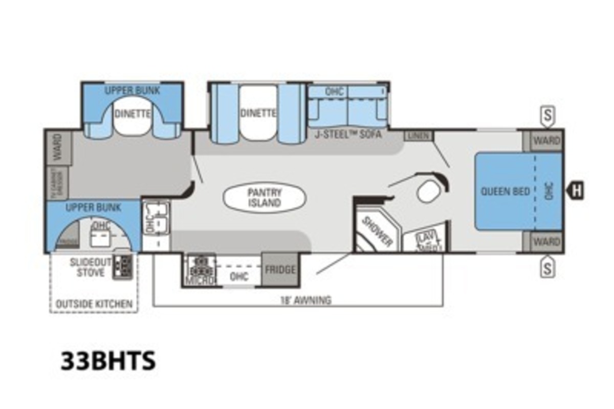 2014 Jayco Jay Flight 33 BHTS, 10