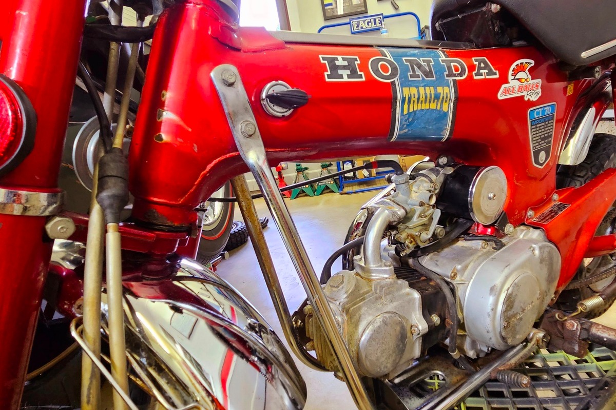 1972 Honda CT70, 5
