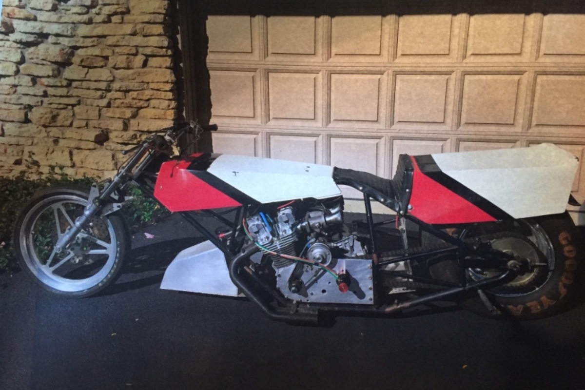 1992 Kawasaki Custom Fuel Drag Bike, 0