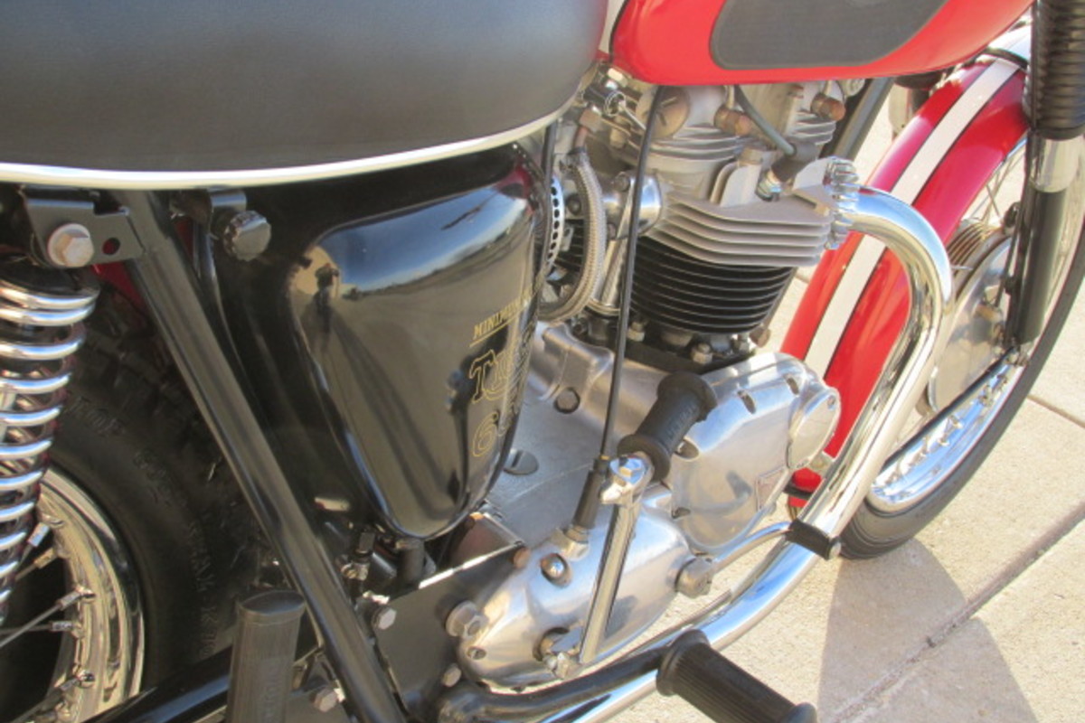 1966 Triumph Tiger 650cc, 5