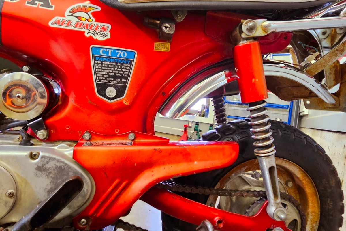 1972 Honda CT70, 7