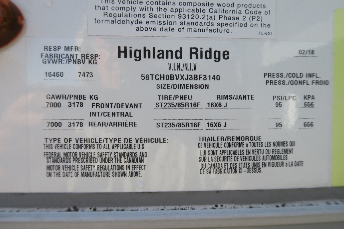 2018 Highland Ridge Open Range 376FBH, 21