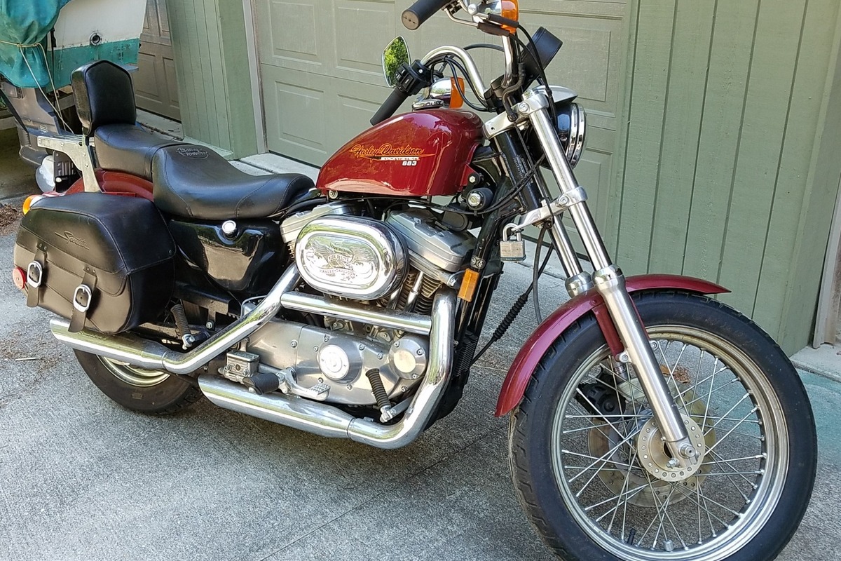 1995 Harley-Davidson Sportster 883 Deluxe, 0