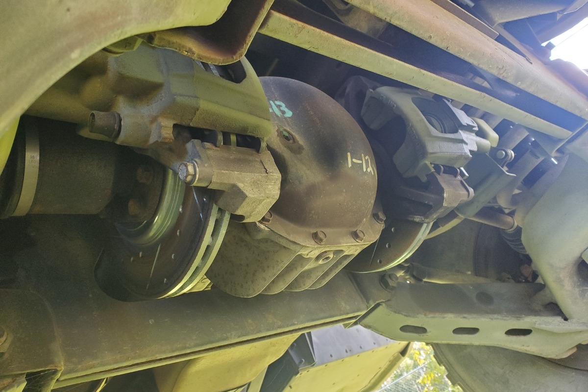 1993 AMC M998 Green Troop transport with up Armored doors, 7