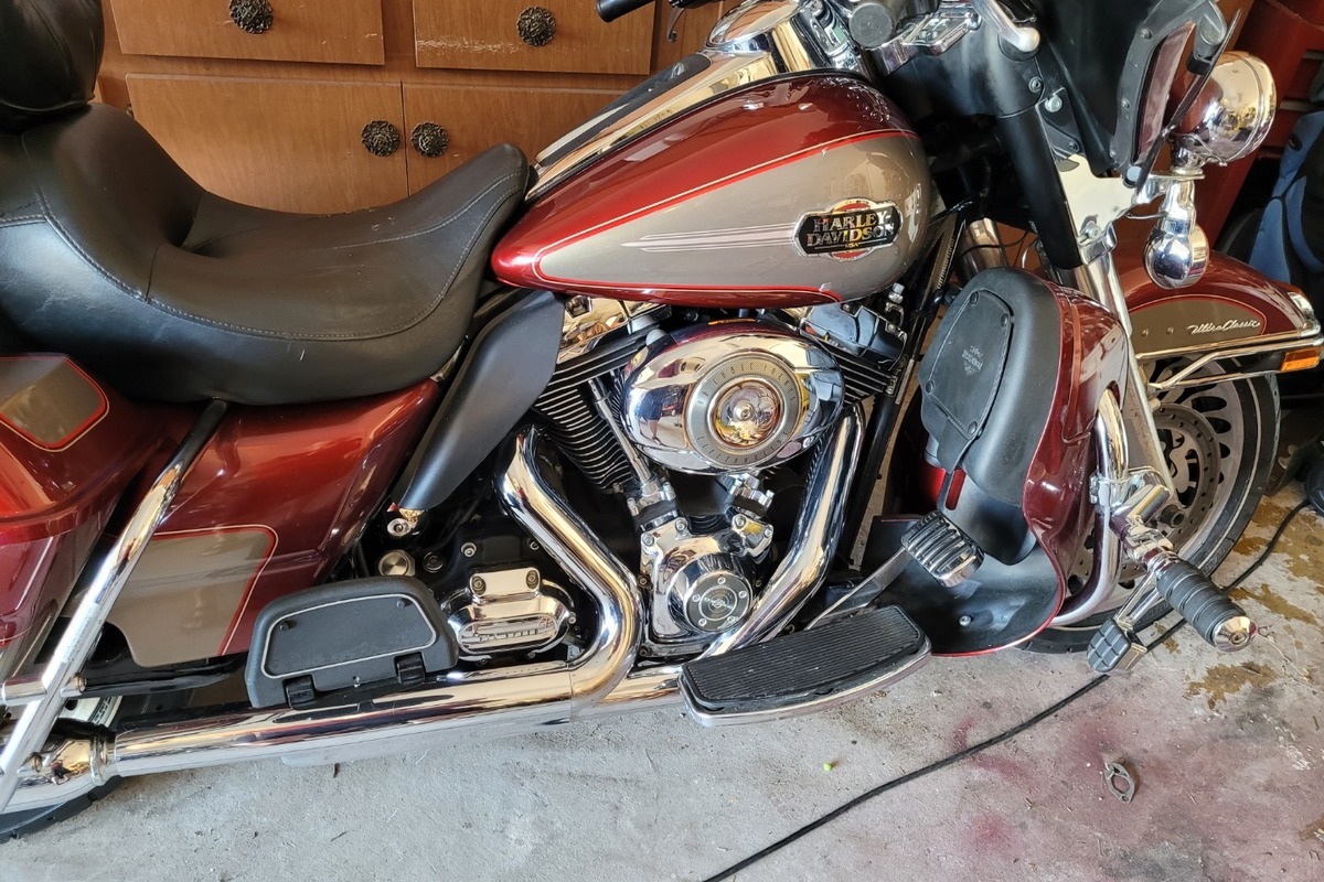 2009 Harley-Davidson electric glide Custom Classic  red touring, 2