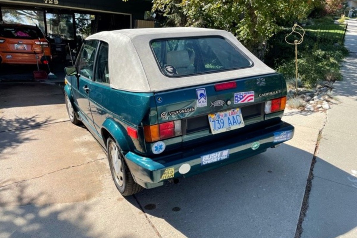 1992 Volkswagen Cabriolet Carat Convertible, 5