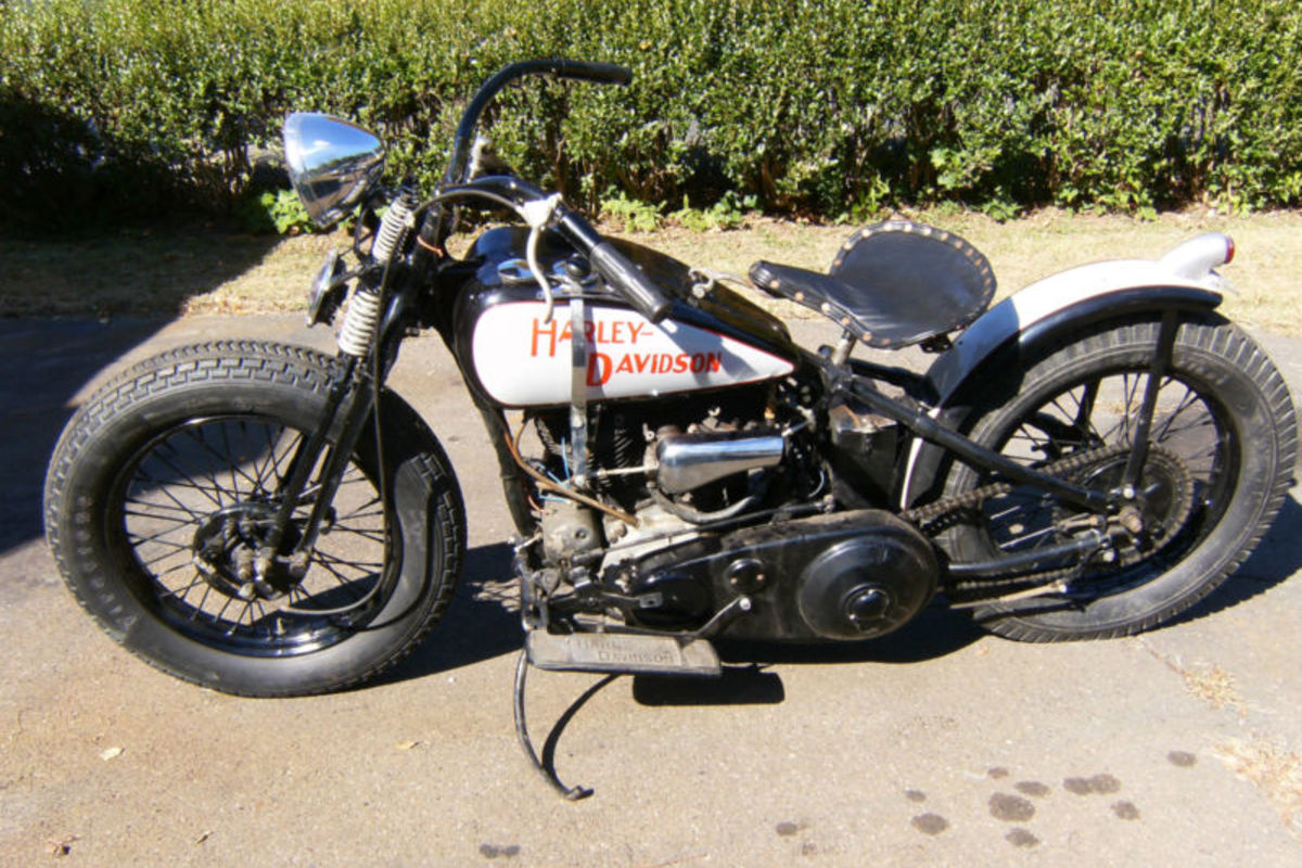 1930 Harley-Davidson Touring flathead, 0