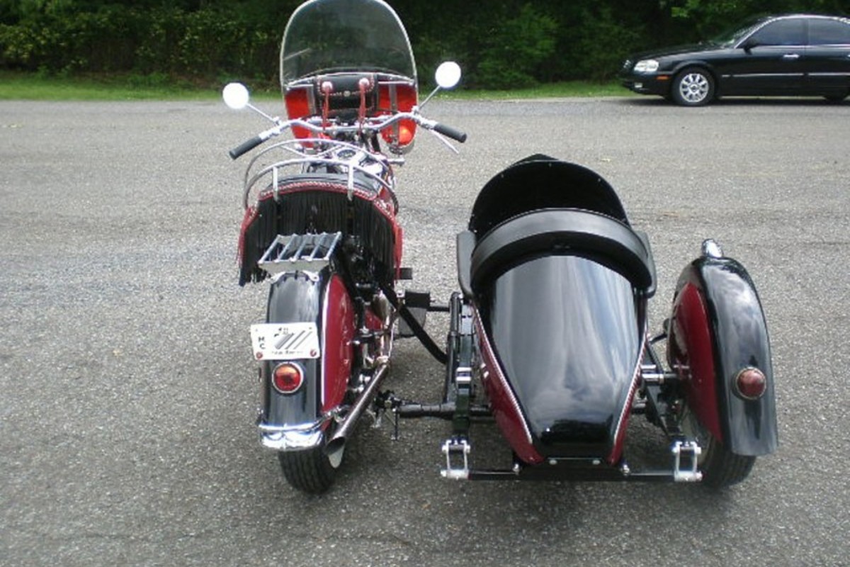 1947 Indian Chief with Orignal Indan Side Car, 2