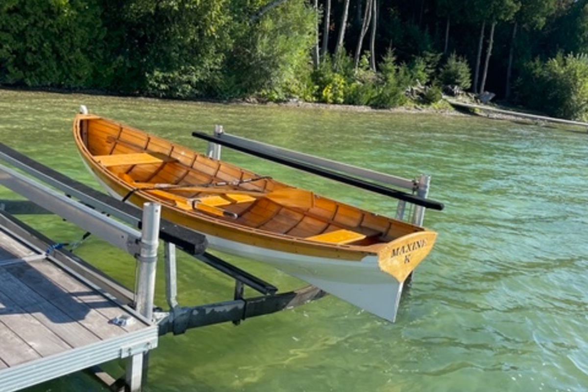 1990 Whitehall Row boat, 0