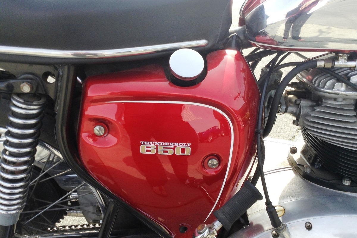 1970 BSA A65T, 4