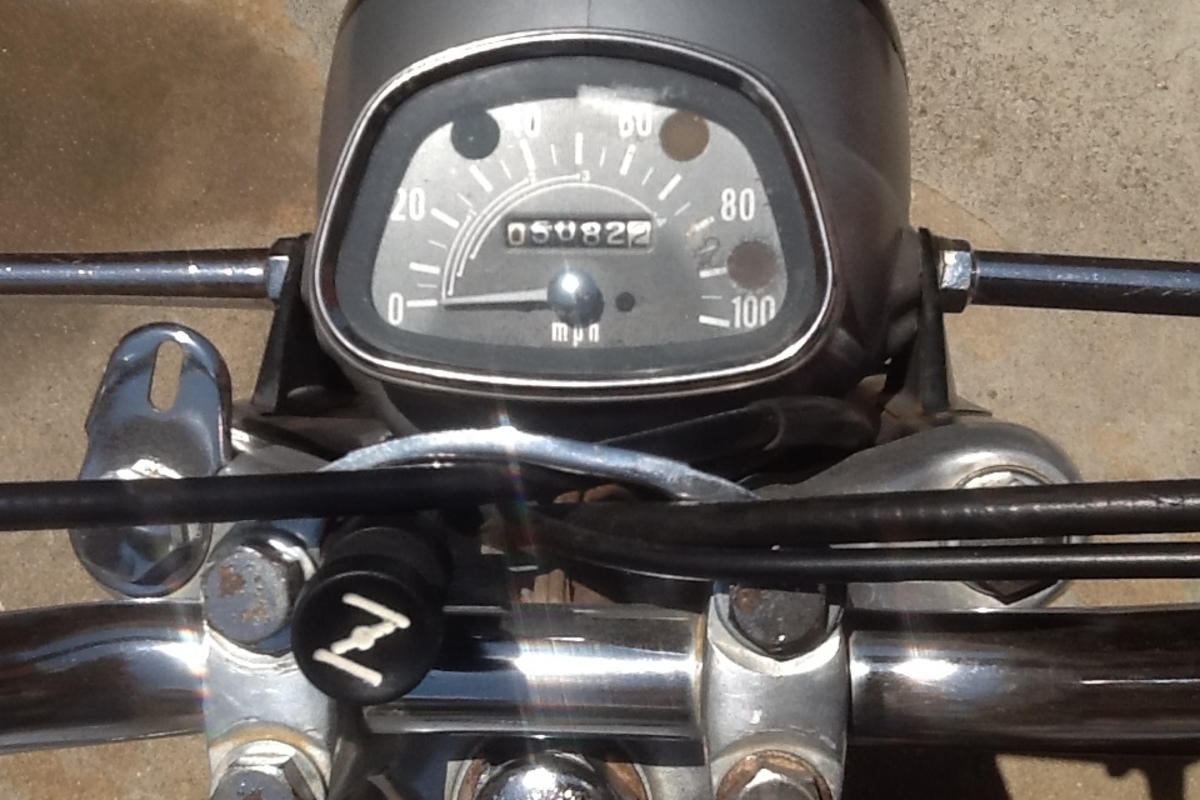 1968 Honda SS125a, 3