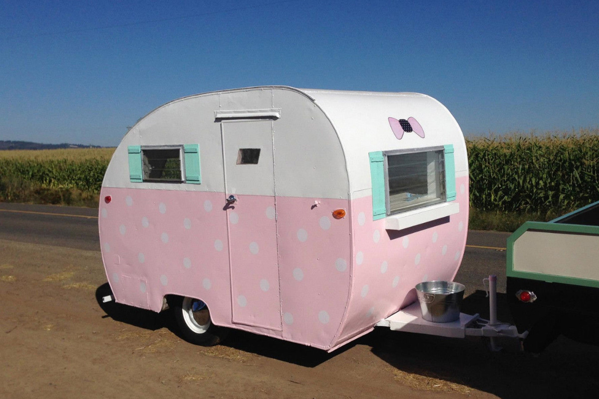 1948 Aljoa vintage trailer Model 12, 13