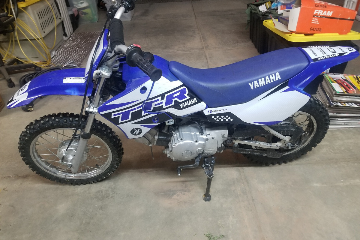 2001 Yamaha TTR-90, 2