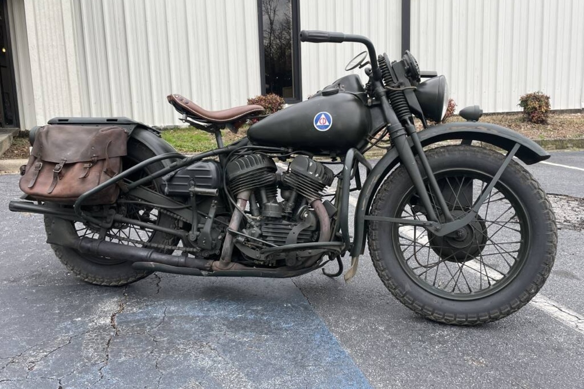 1942 Harley-Davidson WLA Military, 0