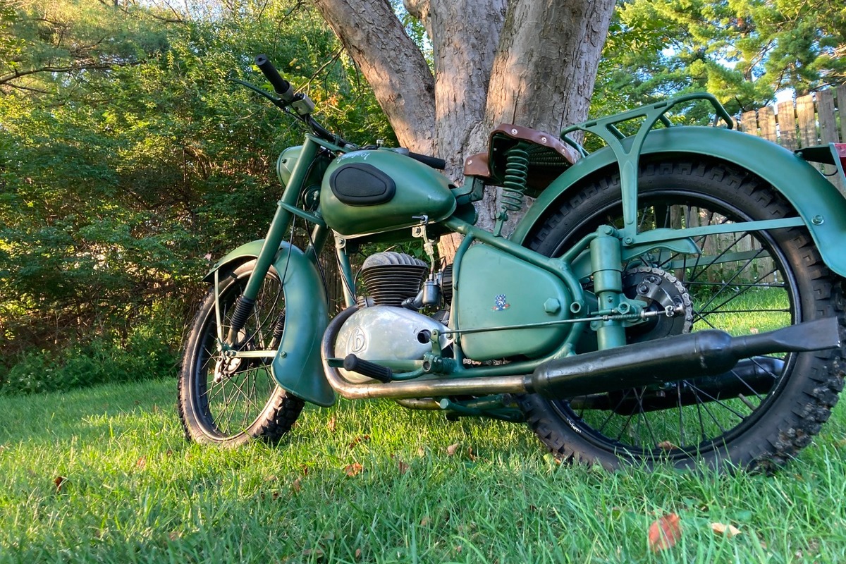 1955 Peugeot 57TC 125CC, 2