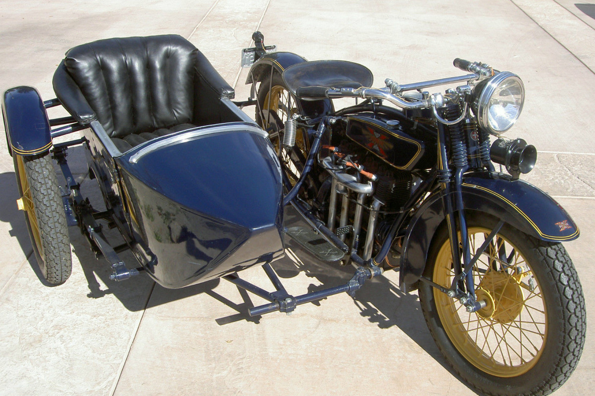 1928 Henderson Deluxe with Goulding Sidecar, 0