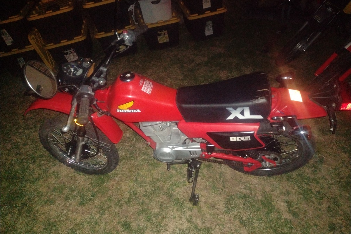 1983 Honda Xl80s, 0
