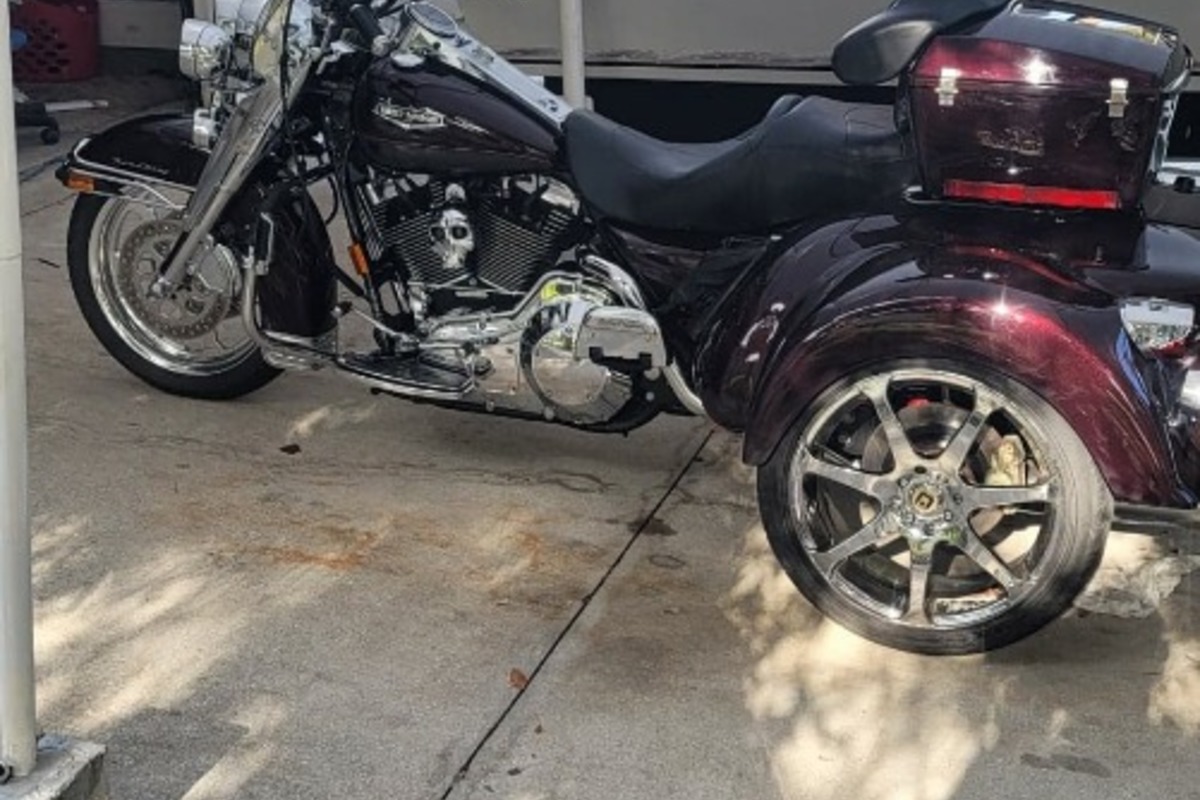 2006 roadking with 2015 roadsmith trike kit custom roadsmith trike, 0