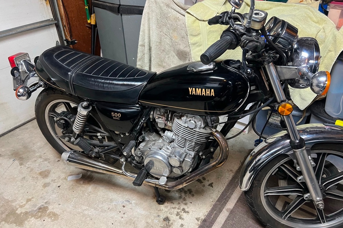 1978 Yamaha SR 500, 4