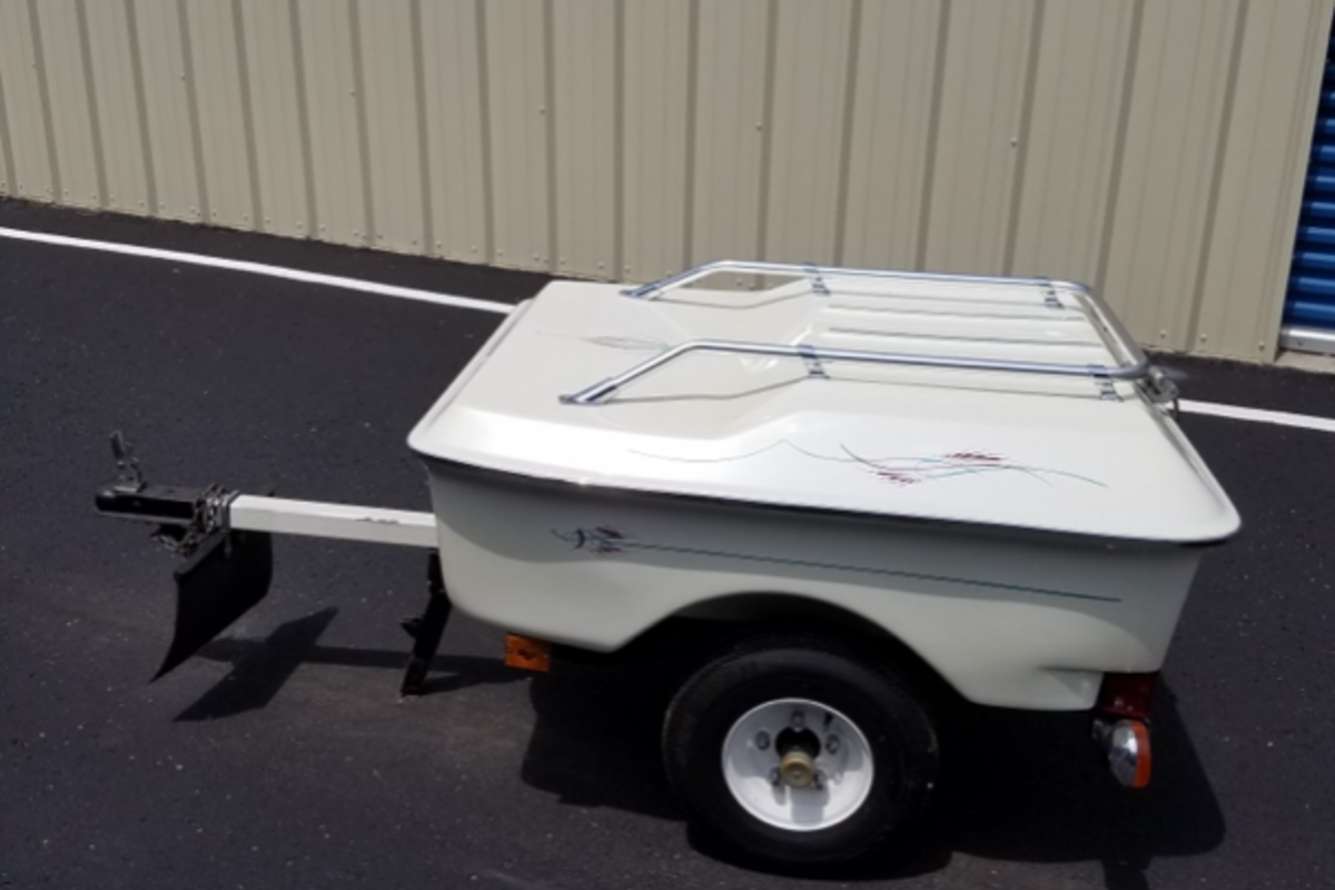 1994 Honda Goldwing 1500 SE with California Sidecar/Shoreline Trailer, 3