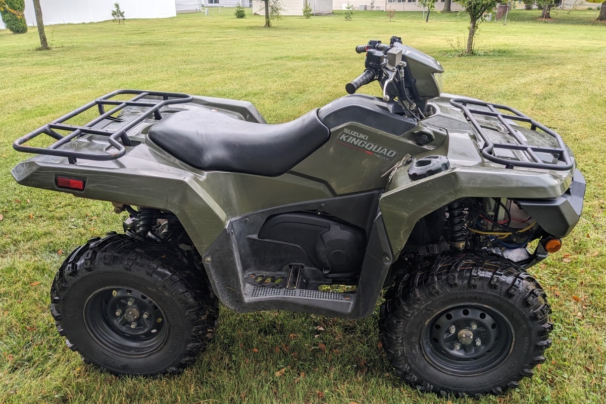 2020 Suzuki King quad 750, 1
