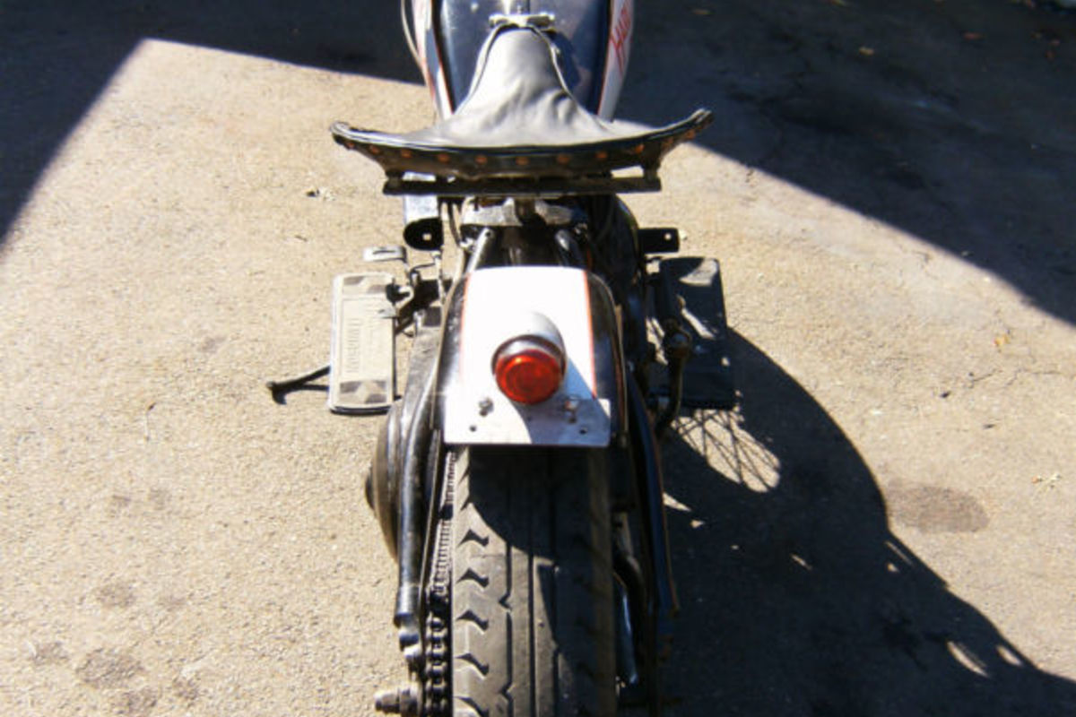1930 Harley-Davidson Touring flathead, 6