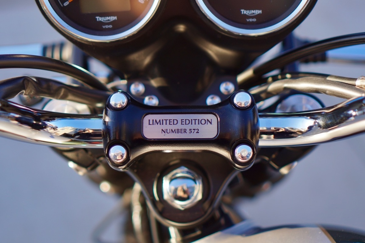 2012 Triumph Bonneville T100 Limited edition #572, 2