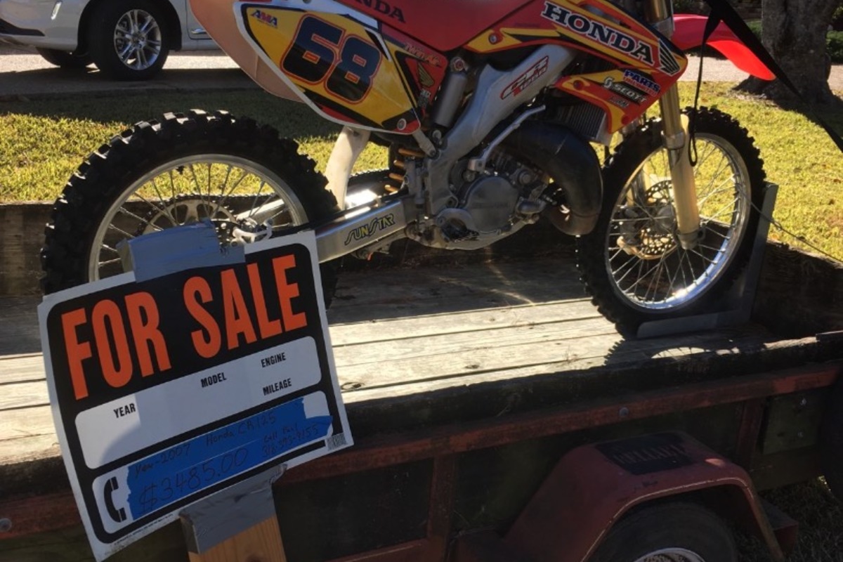 2007 Honda CR125R, 3