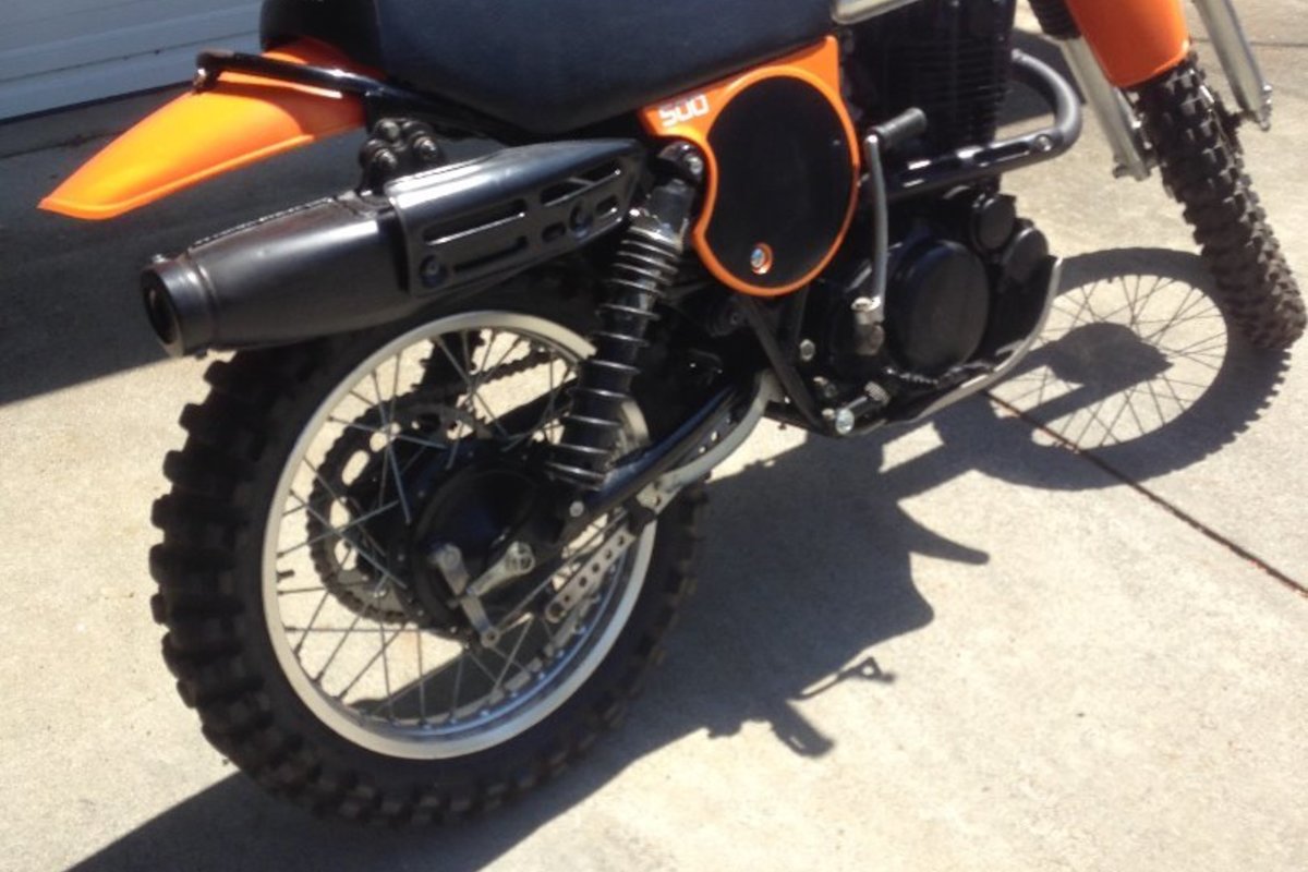 1977 yamaha TT500, 2