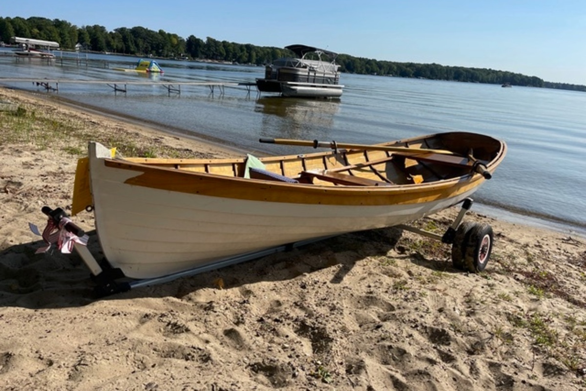 1990 Whitehall Row boat, 1