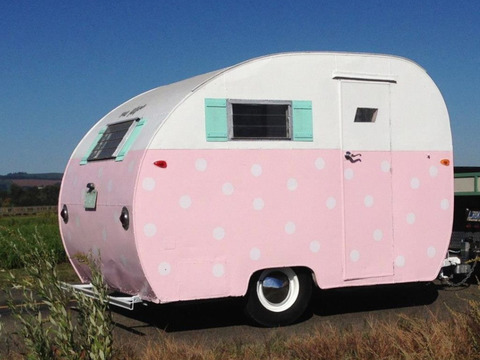 1948 Aljoa vintage trailer Model 12