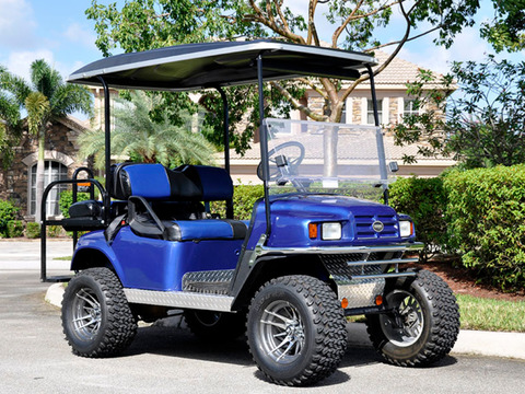 2009 EZgo Golf Cart with Trailer