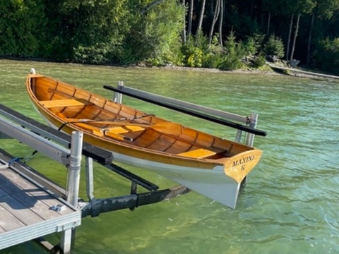 1990 Whitehall Row boat